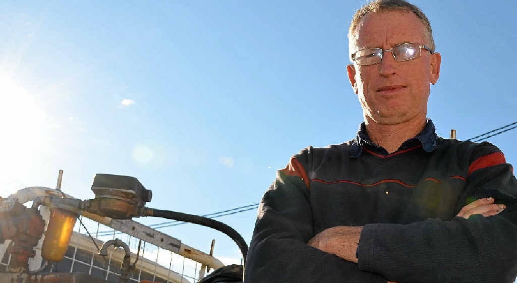 HIGH RISK: Michael Walsh is fighting for a fair deal from the State Government on fire cancer compensation for the region’s volunteer firefighters. HIGH RISK: Michael Walsh is fighting for a fair deal from the State Government on fire cancer compensation for the region’s volunteer firefighters.